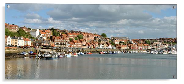East Whitby Panoramic Acrylic by graham young