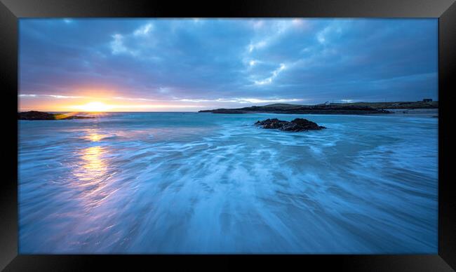 Coastal Blue Hour In The Scottish Highlands Framed Print by Phil Durkin DPAGB BPE4