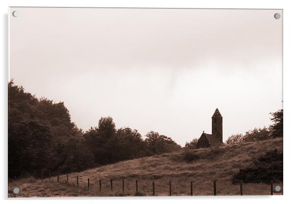 Glendallough Acrylic by John Basford