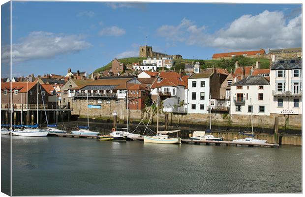 Whitby Yacht Club  Canvas Print by graham young