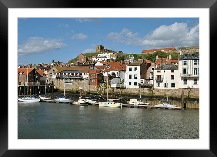 Whitby Yacht Club  Framed Mounted Print by graham young