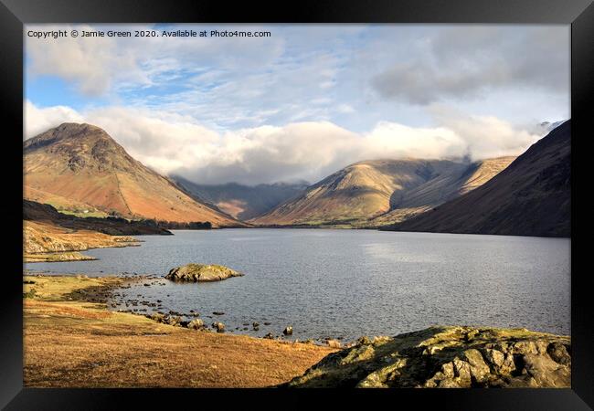 Wasdale Fells Framed Print by Jamie Green