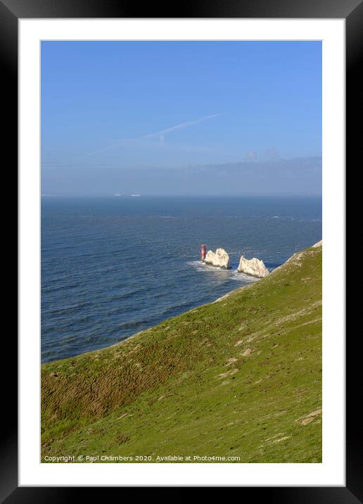 The Needles Framed Mounted Print by Paul Chambers