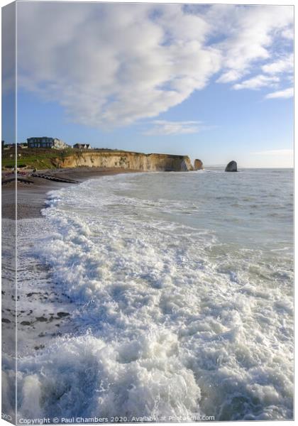 Freshwater Bay Isle Of Wight Canvas Print by Paul Chambers