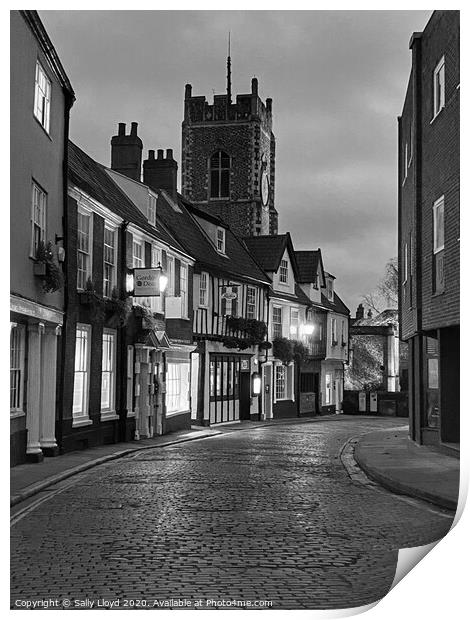Princes Street Norwich  Print by Sally Lloyd