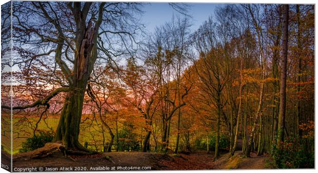 Sunset Canvas Print by Jason Atack