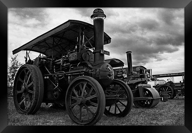 Steam Engines Framed Print by Oxon Images
