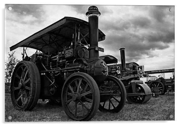 Steam Engines Acrylic by Oxon Images
