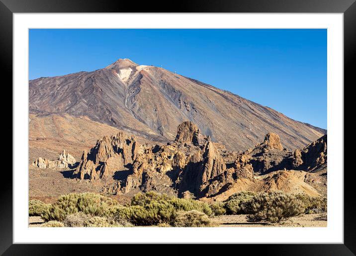 Teide volcano, Tenerife Framed Mounted Print by Phil Crean