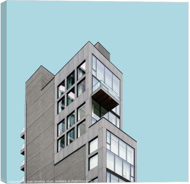 Modern architecture buildings in New York City Canvas Print by Juan Jimenez