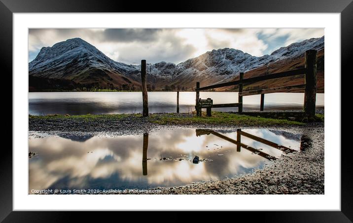 By Permission Framed Mounted Print by Louis Smith