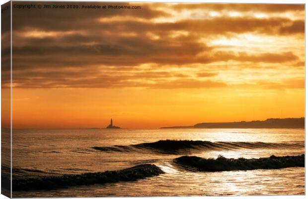 Waving in a new day Canvas Print by Jim Jones