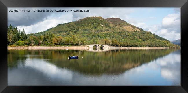 Majestic Loch Fyne Framed Print by Alan Tunnicliffe