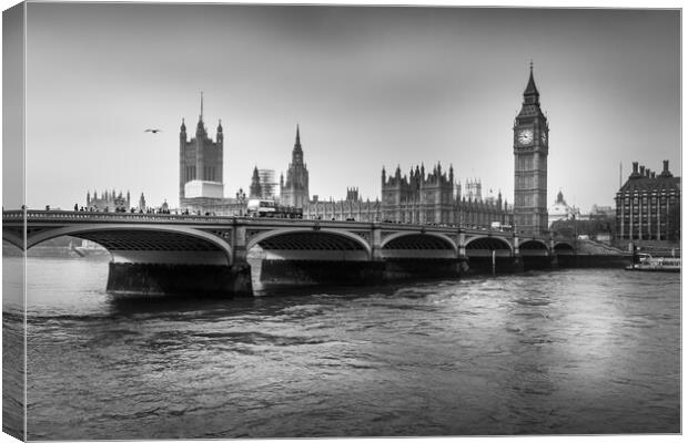 Westminster bridge Canvas Print by chris smith