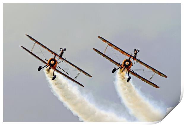 Wing Walkers Print by Michael Smith