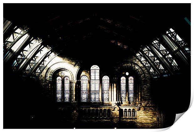 light the museum Print by paul forgette