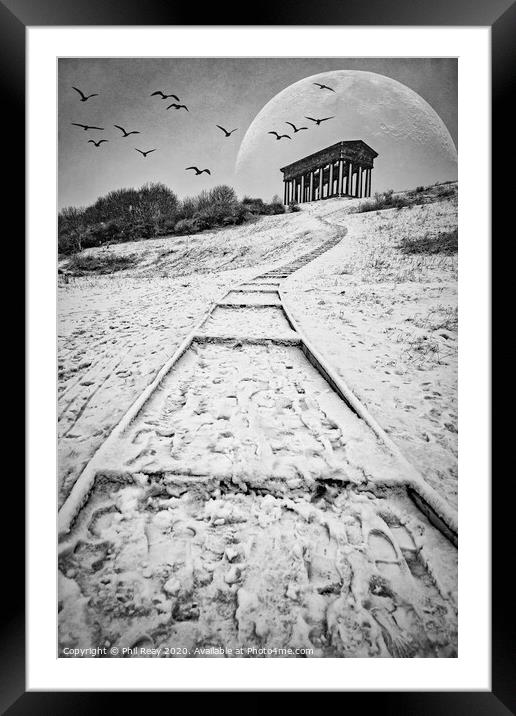 Penshaw Monument Framed Mounted Print by Phil Reay