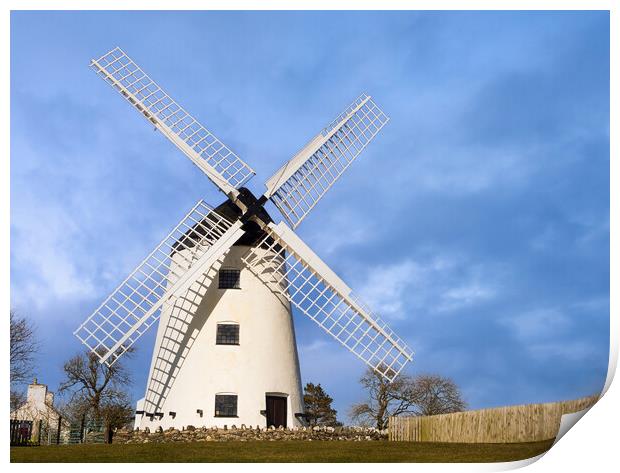 Llynon Mill, Anglesey, Wales. Print by Colin Allen