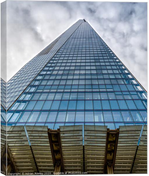 The Shard of London Canvas Print by Adrian Rowley