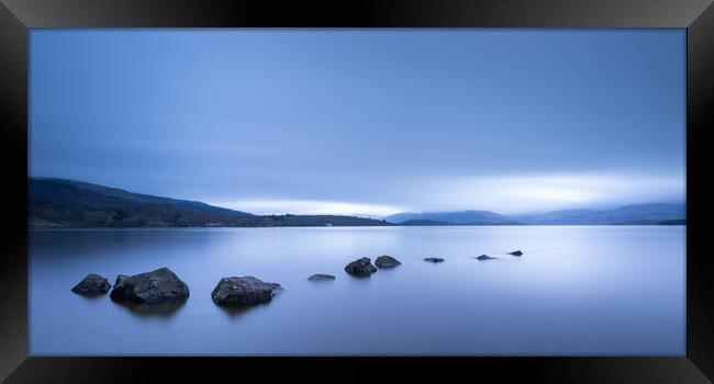 Blue Hour At Loch Lomond Framed Print by Phil Durkin DPAGB BPE4