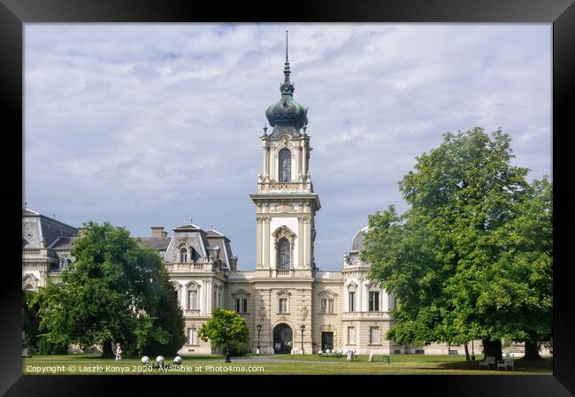 Festetics Palace - Keszthely Framed Print by Laszlo Konya