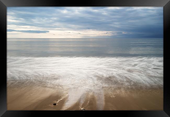 Foxton Beach Framed Print by Keith Thorburn EFIAP/b