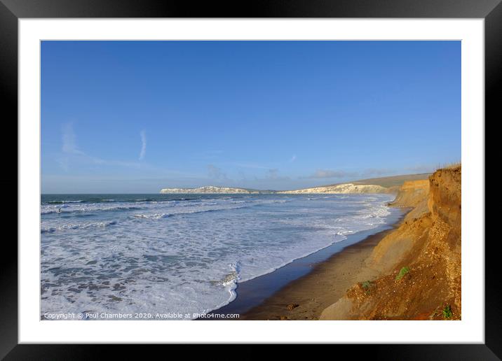 Winter Sunshine Framed Mounted Print by Paul Chambers