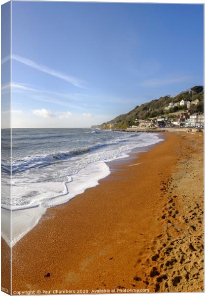 Ventnor Isle Of Wight Canvas Print by Paul Chambers