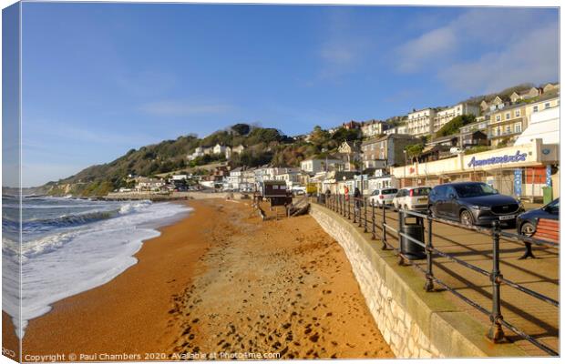 Ventnor Isle Of Wight Canvas Print by Paul Chambers