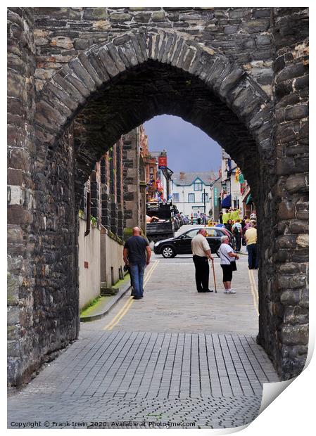 Looking through Conway's walls! Print by Frank Irwin