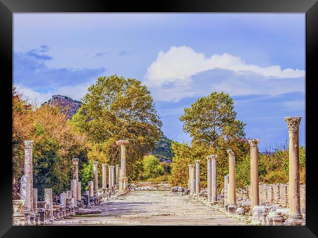 Ephesus  Framed Print by Ian Stone