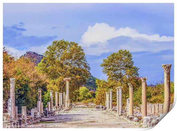 Ephesus  Print by Ian Stone