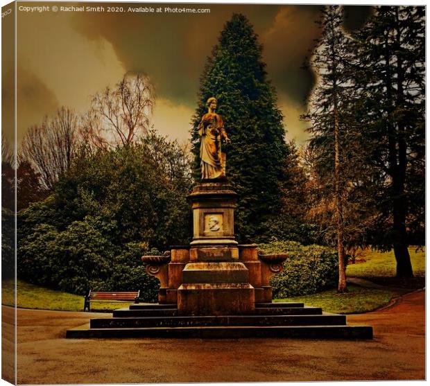 Howard Park statue Canvas Print by Rachael Smith