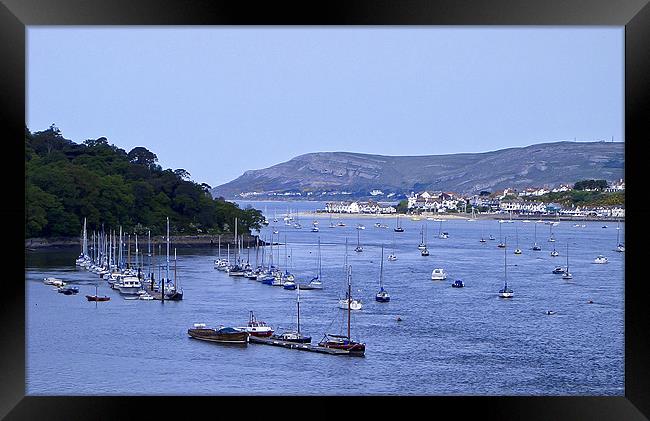 Conwy Bay - North Wales Framed Print by Trevor Kersley RIP