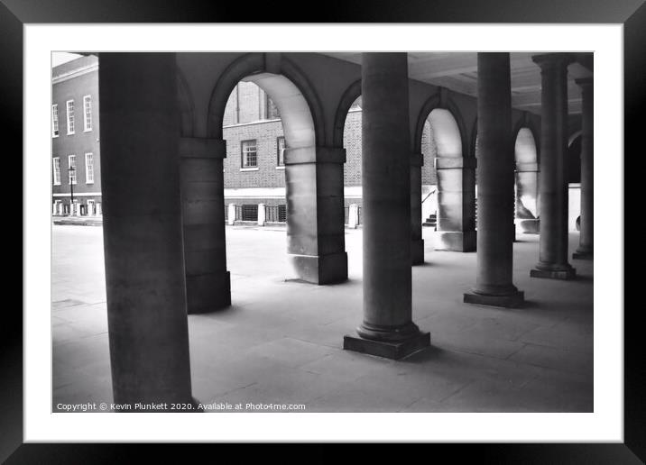 Temple, Royal Courts of Justice. London. Framed Mounted Print by Kevin Plunkett