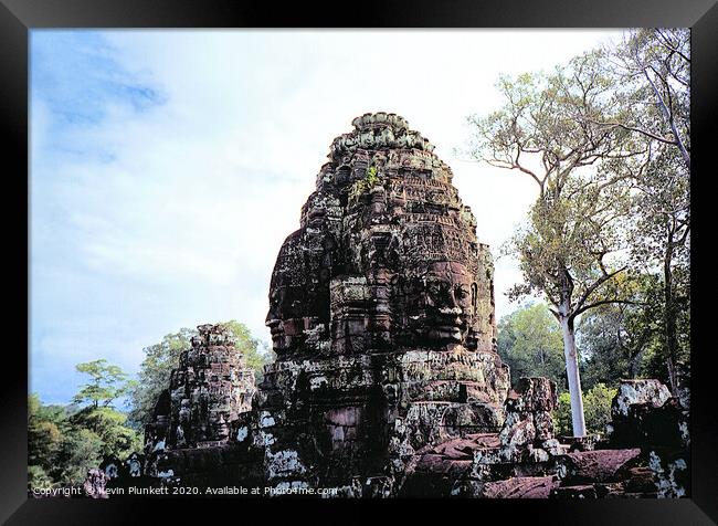 Angkor Wat, Cambodia Framed Print by Kevin Plunkett