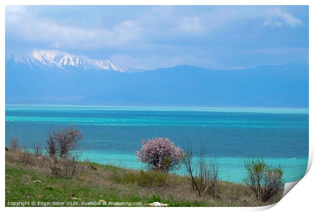 Lake Egirdir at Isparta Turkey in Springtime Print by Engin Sezer