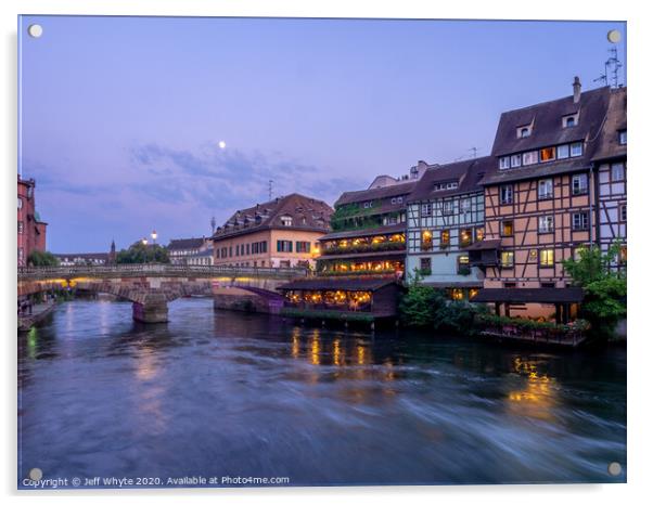 Petite France, Strasbourg Acrylic by Jeff Whyte