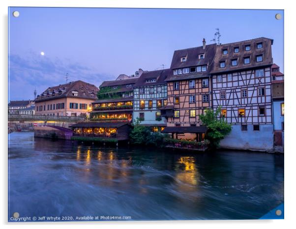 Petite France, Strasbourg Acrylic by Jeff Whyte