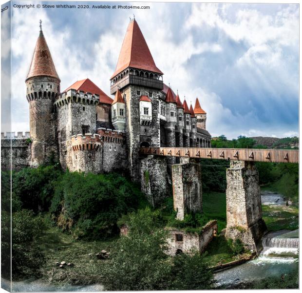 Fairytale in Romania. Canvas Print by Steve Whitham