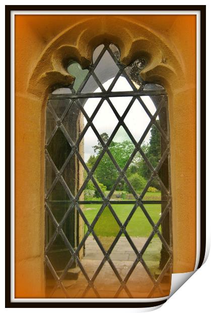 The Bishop's Window. Print by Heather Goodwin
