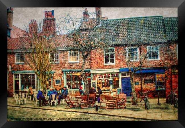 College Street York Framed Print by Alison Chambers