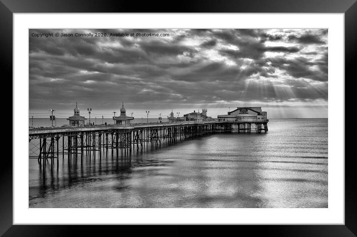 North Pier, Blackpool. Framed Mounted Print by Jason Connolly