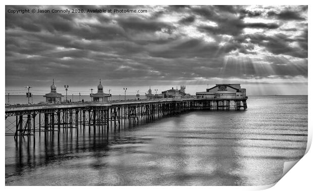 North Pier, Blackpool. Print by Jason Connolly