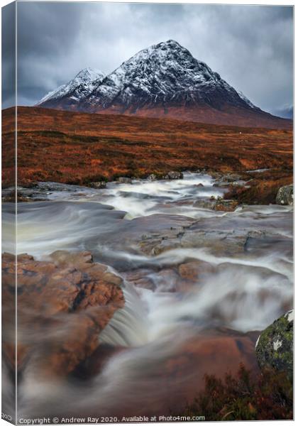 The Cauldron (Rannoch Moor) Canvas Print by Andrew Ray