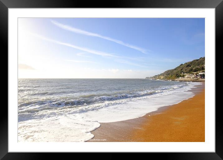 A glorious sunny winters day. Framed Mounted Print by Paul Chambers