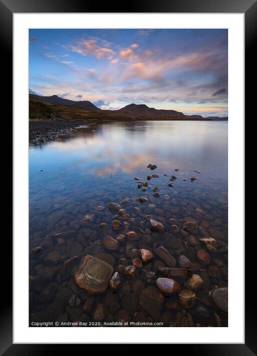 Loch Loyal Framed Mounted Print by Andrew Ray