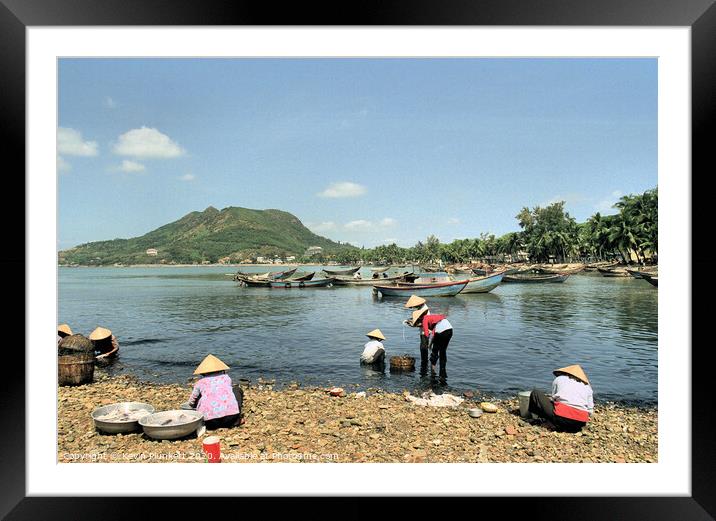 Vung Tau Vietnam Framed Mounted Print by Kevin Plunkett