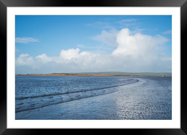 Instow beach on the North Devon coast Framed Mounted Print by Tony Twyman