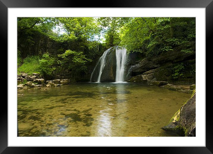 Janets Foss Framed Mounted Print by Darren Smith